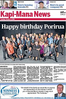 Kapi-Mana - October 6th 2015