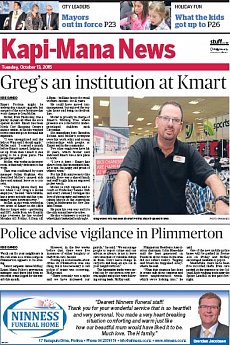 Kapi-Mana - October 13th 2015