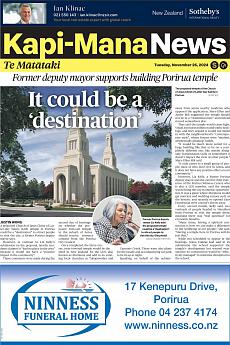 Kapi-Mana - November 26th 2024